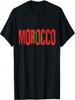 Moroccan Flag Morocco Soccer Jersey For Unisex Wounisex Boys Girls T-Shirt(1)