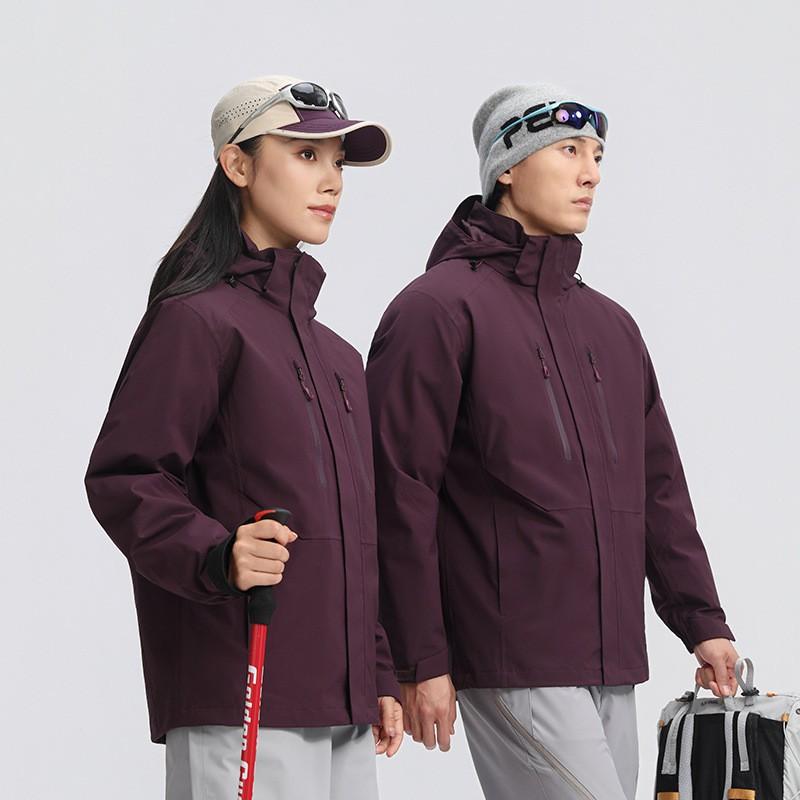 New Standard Detachable Fleece Liner 3-in-1 Jacket Men Women Outdoor Business Windproof Waterproof Coat