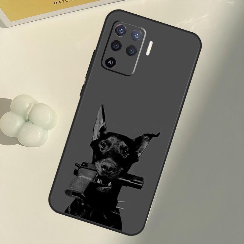 Dachshund Doberman Dog Case For OPPO A15 A74 A54 A94 A52 A72 A31 A53 A53S A5 A9 2020 A3S A5S A83 A91 A93 Cover