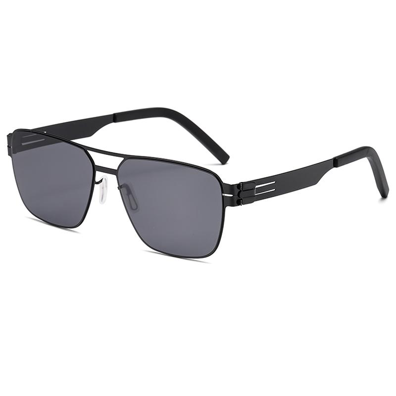 ELIAS-1 Germany Design Sunglasses Men Ultralight Stainless Biological Steel Classic Sunglass Women Outdoor Driving Sun Glasses Other