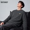 Mark Fairwhale Waffle Knit Long-Sleeve Crew Neck T-Shirt