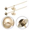 2pcs Wall Holder Long Gold Metal Pillar Candlestick Stand Iron Art Decorative Sconce For Living Room Dining Room Bedroom