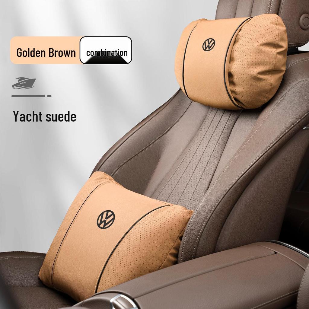 Reposacabezas, Soporte Lumbar y Almohada Cervical para Volkswagen Sagitar, Lavida, Passat, Bora, Tayron, Magotan.