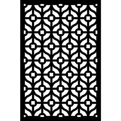 Artemio - Stencil 10x15 Cm Geometric Wheels