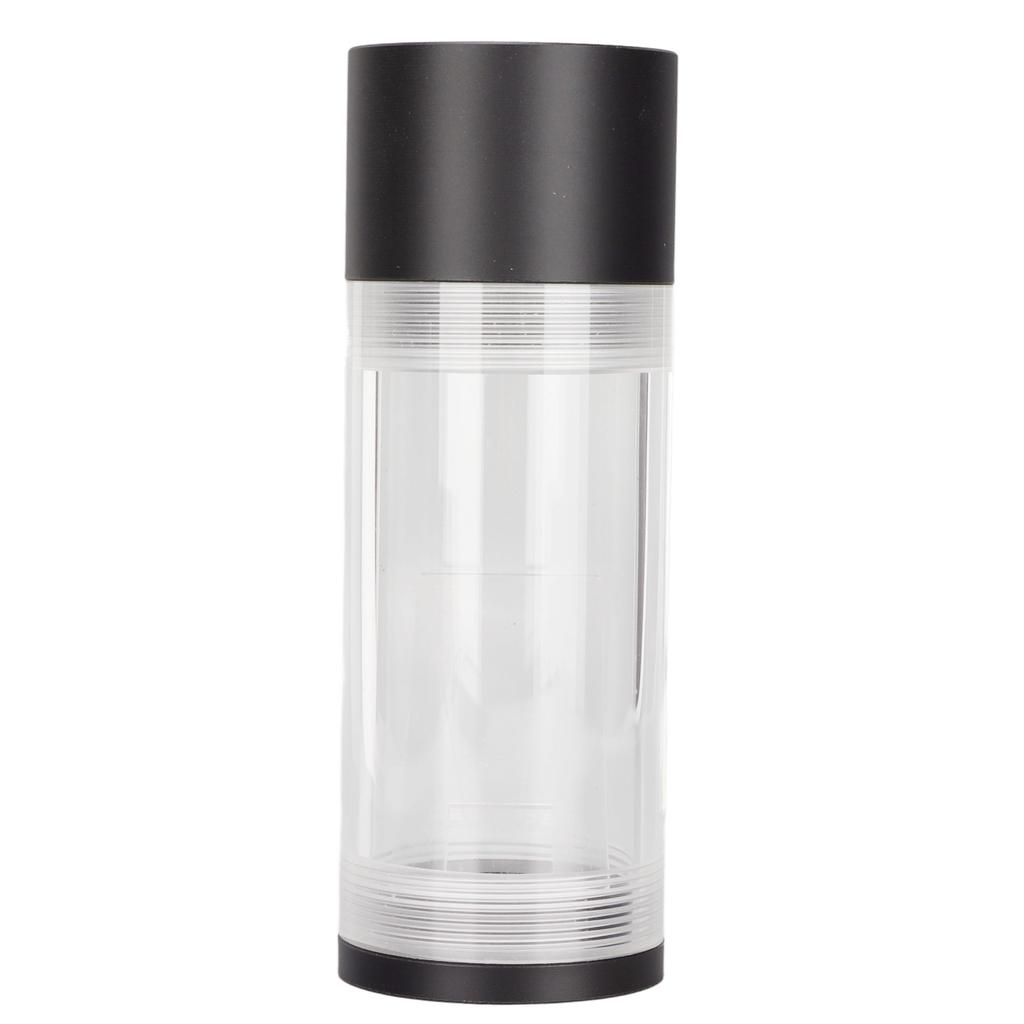 Reservoir Water Cooling Length 14cm 4 Holes Diameter 50mm CNC Machining G14 Thread Acrylic Water
