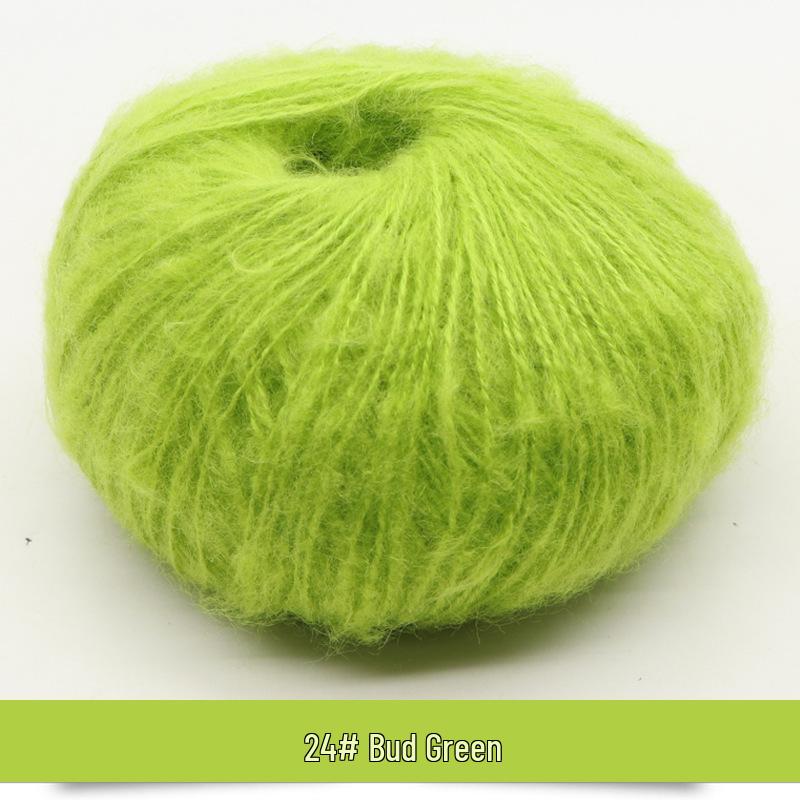 Mohair Baby Sweater, Scarf, Shawl, Matching Set - Fine Wool Crochet Kit