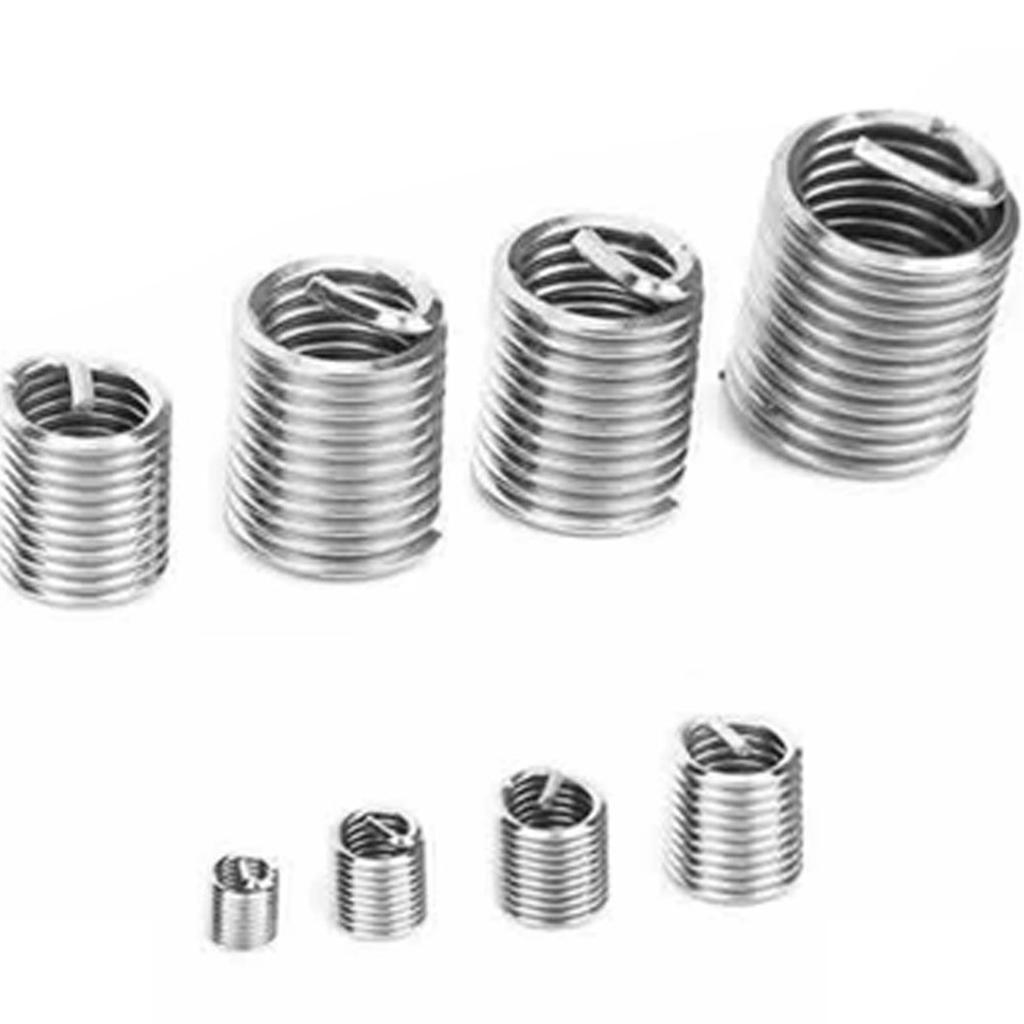 120 Pcs Insert Nut M3 M4 M5 M6 M8 M10 M12 Stainless Steel Shock Impact Resistant Threaded Insert