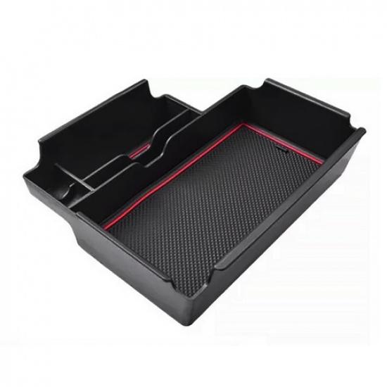 Center Armrest Black Storage Tray Organizer Box For -2025 Ford Explorer US