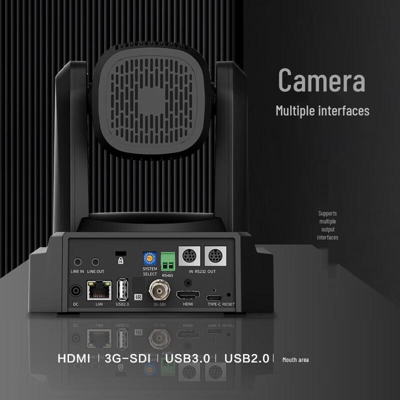 Lenovo thinkplus 4K PTZ Video Conference Camera with Mic