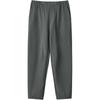 Outdoor Sports Series Solid Color Elastic Waist Casual Pants Men Bottoms Graphite-Gray L424M030-0091