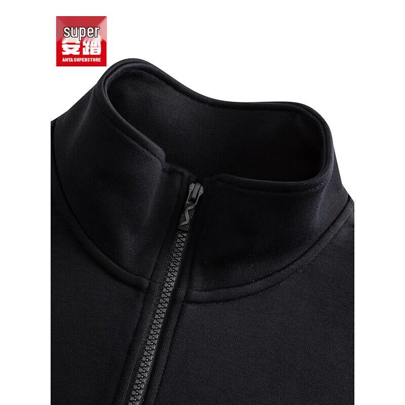 ANTA Men's Stand Collar Half-Zip SORONA Fleece Sweatshirt