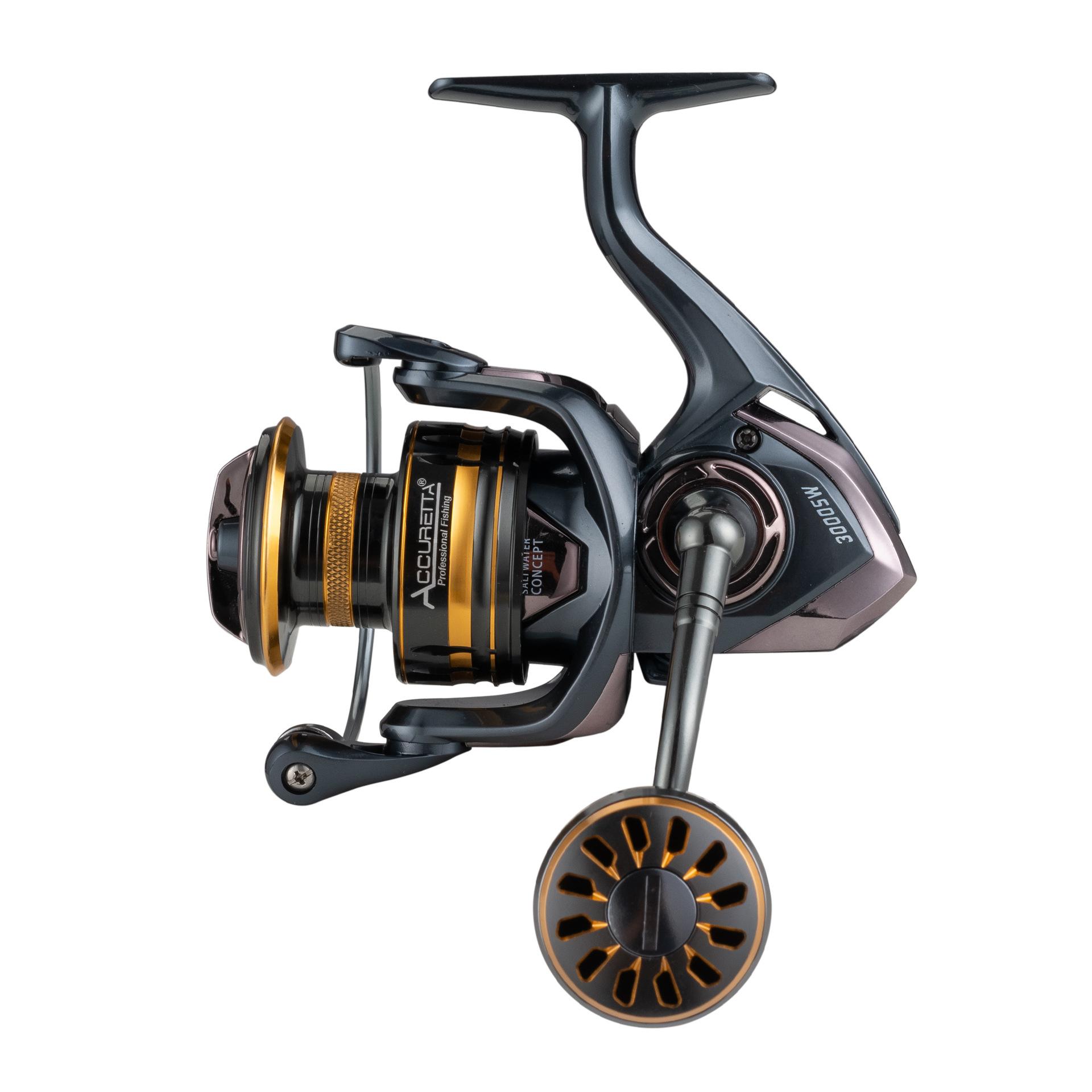 Newbility High Quality 5.2:1/4.7:1 Metal Fishing Reel Saltwater Spinning Fishing Reel 1000
