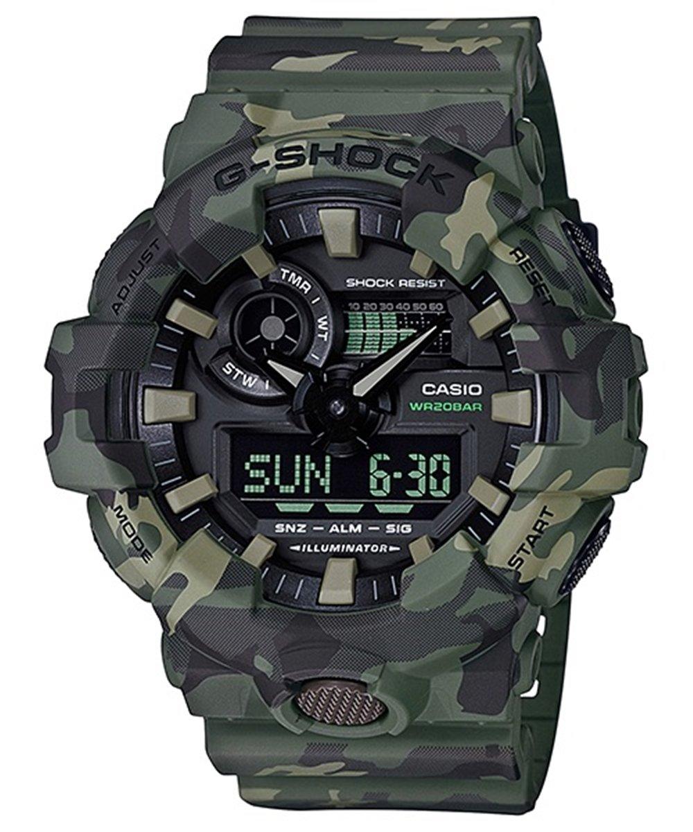 

Casio watch camouflage overseas model G-Shock GA-700CM-3A men s [item]