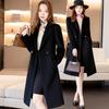 Troyman Women's Professional Mid-length Wool Blend Coat
