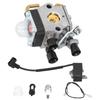 Carburetor Ignition Coil Sparking Plug Set for STIHL FS75 FS80 FS85 FC85 HT70 HS75 HS80