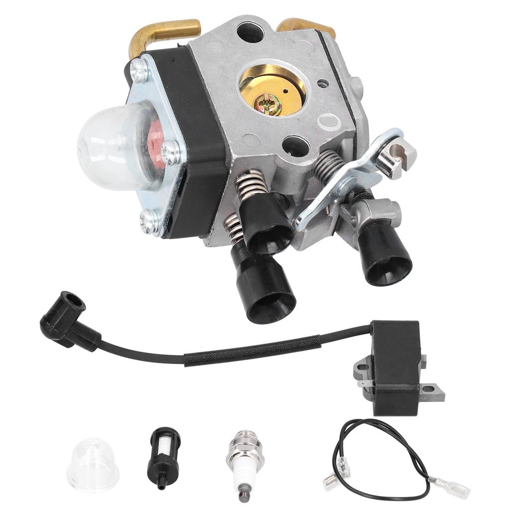 Carburetor Ignition Coil Sparking Plug Set for STIHL FS75 FS80 FS85 FC85 HT70 HS75 HS80