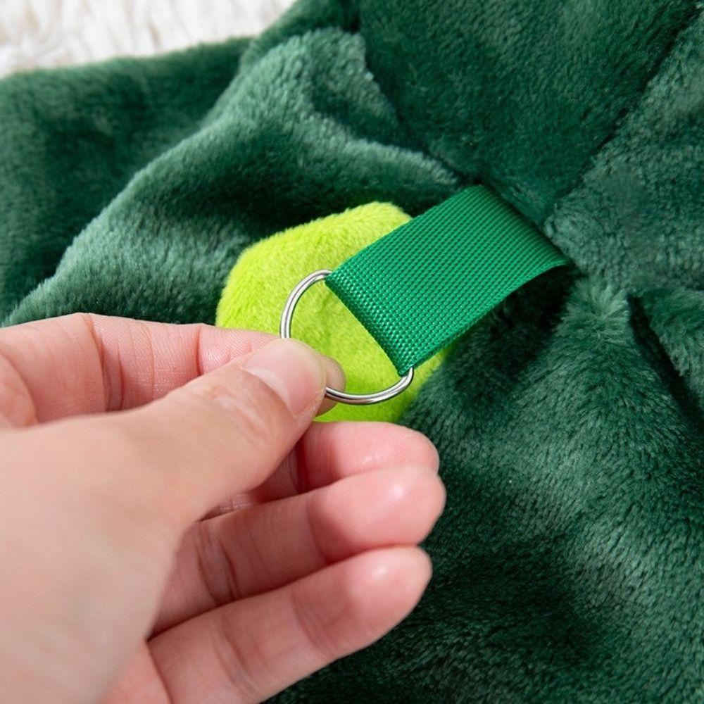 Pet Accessories Plush Pet Dinosaur Costume Comfortable Cartoon Dog Four Legged Clothes Warm Pet Jumpsuits Cosplay Party