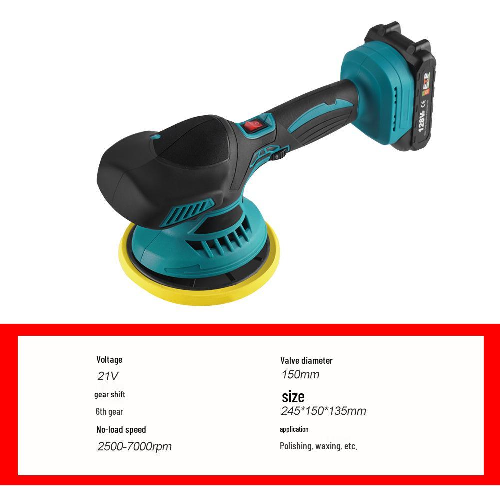 6-inch Lithium Battery Car Polisher & Scratch Repair Electric Sander
