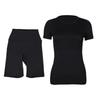 Lulu Original Five-Point Yoga Suit: Short-Sleeved Top & Slim Fit Elastic Jacket