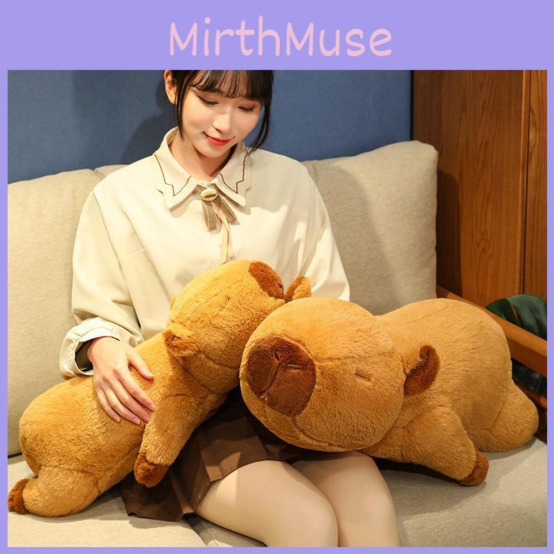 Capybara Cushion Plush Pillow Birthday Gift Bedroom Decoration Dolls Animal
