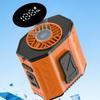 Rechargeable Waist Clip Fan Strong Cooling Hanging Neck Fan Portable Wearable Belt Fan  Fishing