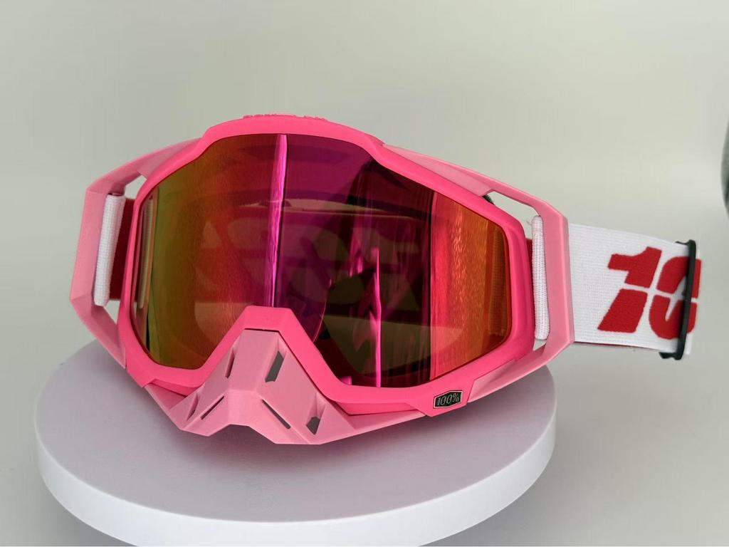 Gafas de Moto y Esquí a Prueba de Viento Transfronterizas: 100% Todoterreno, Equitación al Aire Libre y Protección para Descenso