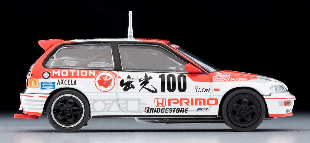 TOMYTEC Tomica Limited Vintage Neo Scale Idemitsu MOTION Mugen Civic First Order Limited Finished Product 1/64 LV-N229a (Manufacturer's Edition)