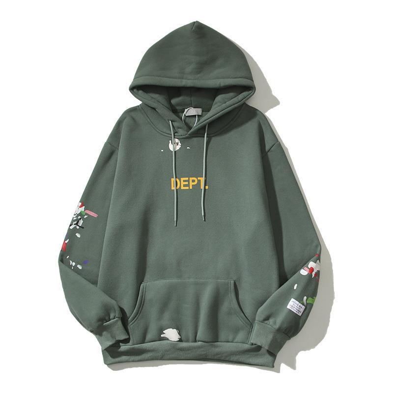 European and American street trendy brand men and women with the same 3D digital printing retro casual high street hoodie