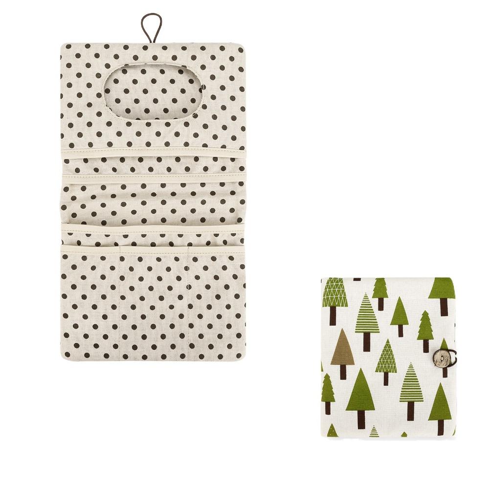 Multi-Compartment Baby Diapers Storage Pouch Baby Toiletry Organizers  Travel Accessories