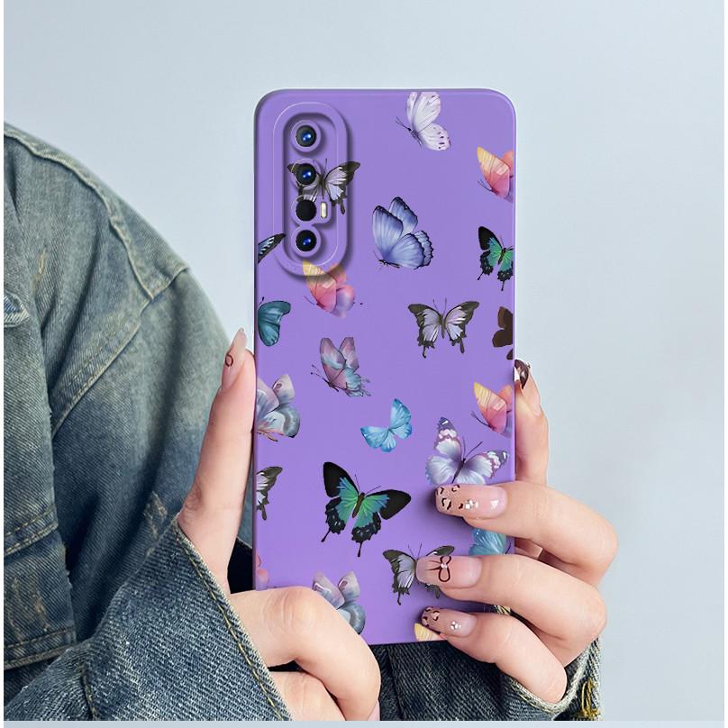 For OPPO Find X2 Neo / Reno3 Pro 5G Phone Case Cover CPH2009 Silicone Sweet Painted Cartoon Funda Lovely Printed Coque Casing