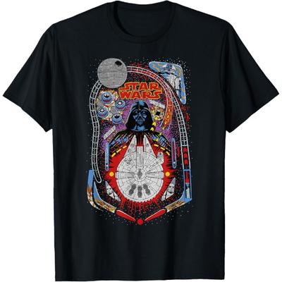 Star Wars Darth Vader Death Star Pinball T-Shirt
