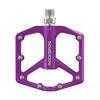 ROCKBROS Lightweight Flat Bicycle Aluminum for Road Cross and with Bearing Set of Purple Pedals, Alloy, Bikes, Bikes, MTBs, More, Platform, Anti-Slip