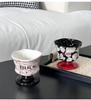 Creative Flower-Shaped Ceramic Coffee Cup for Home and Commercial Use - Ideal for Italian Coffee and Latte Art.