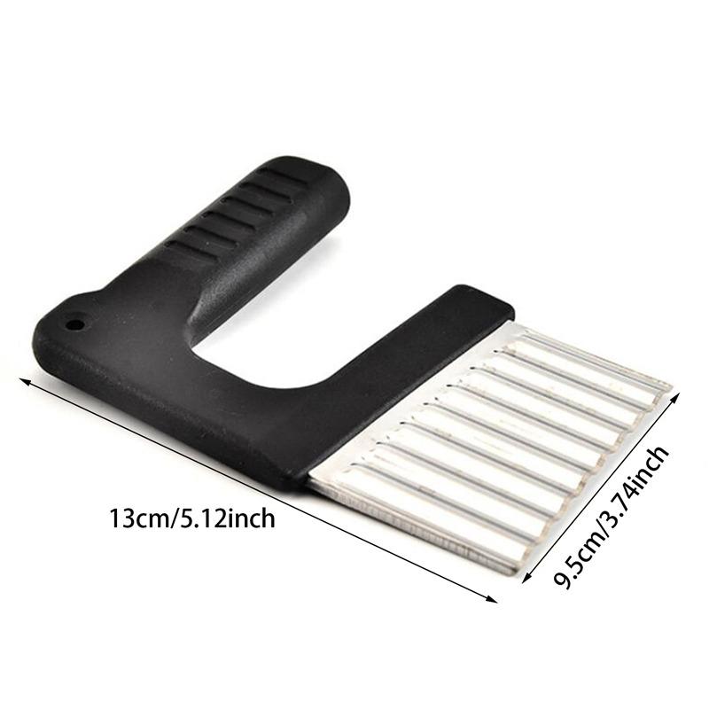 Potato Grid Slicer Vegetable Grater Corrugated Net Chopper Cutter Wave Knife Chipper Salad Kitchen Shredder Peeler Masher