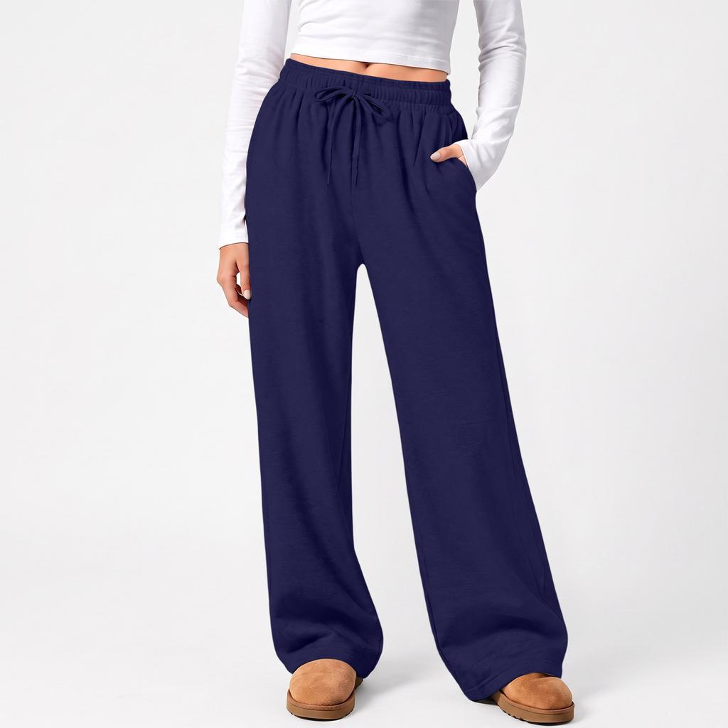 Women's Loose Fit Wide Leg Casual Pants Street Comfortable