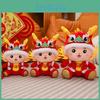 2024 Dragon Year Lucky Mascot Plush Toy Wholesale With Logo For New Year Gifts