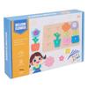 CE Certified Flower-Shaped Color Matching Wooden Toddler Board