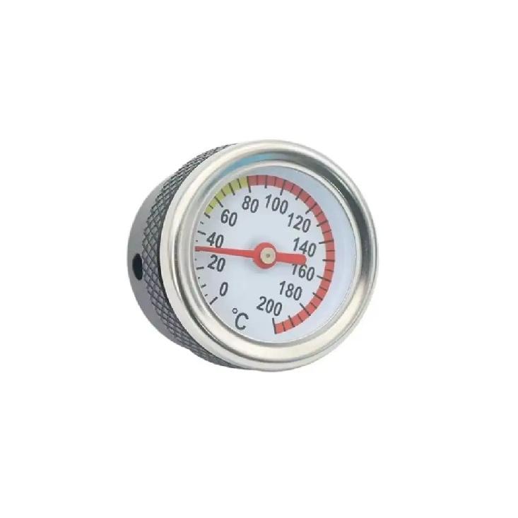 Oil gauge, engine oil temperature gauge, and oil cap suitable for Benda Liao LFC700 motorcycle modification parts. 1