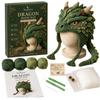 Handmade Hood Hat Crochet Kit Animal Hood Hat Crochet Kit  for Adults&Kids Gift
