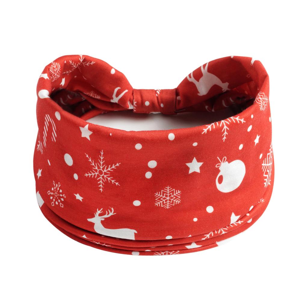 Halloween Christmas Headband Wide Yoga Sports Headband Pumpkin Skull Ghost Holiday Headband Female