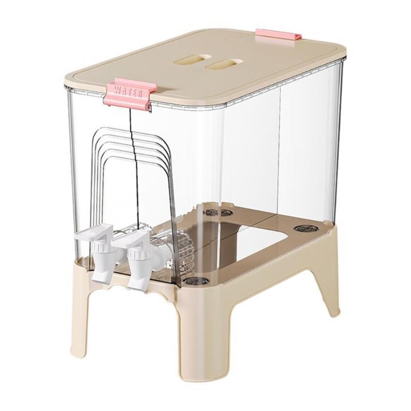 

Heat Resistant 6.5L Kettle Rectangular Plastic Drink Dispenser With Filter For Coffee Milk Iced Teas And Lemonade 1