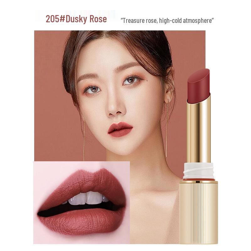 Yabang PT120 Velvet Matte Non-Stick Lipstick - True Red, Peach, Rose