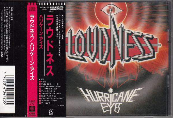 

CD LOUDNESS - Hurricane Eyes 32XD770 ATCO Records 1987 Япония Рок Б/у