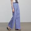 Chuyu 2025 Summer Relaxed Plaid Wide-Leg Casual Pants