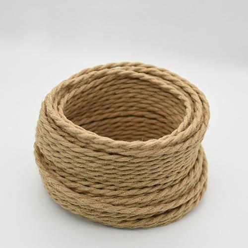 

Винтажная веревка, витой желтый электрический провод 2*0,75 мм, пеньковая веревка, плетеная текстильная проволока, витой кабель, плетеный шнур для подвесного светильника в стиле ретро 20m жёлтый