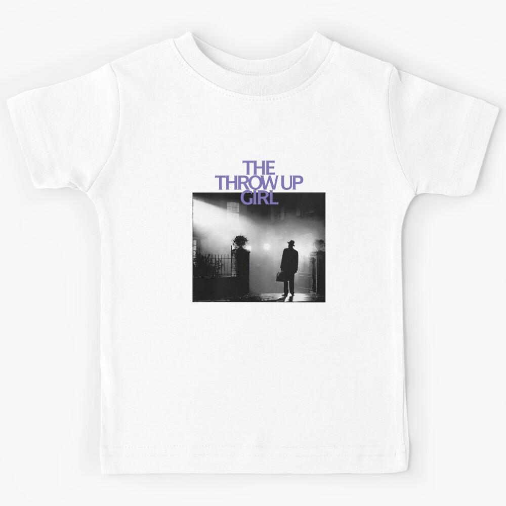 The Throws Up Girl Kids T-Shirt 120
