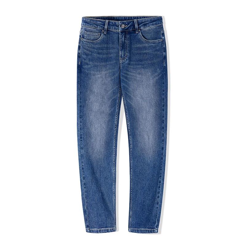 Camel Men's Slim Fit Vintage Washed Stretch Denim Jeans