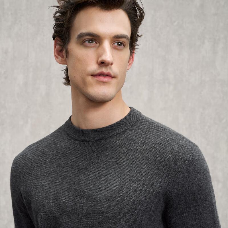 EMZ Erdos Herren Woll- & Kaschmir Antibakterieller Pullover