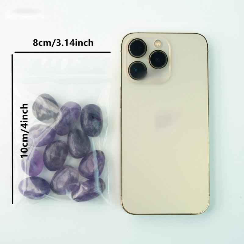 Amethyst Poliert Zerkleinerter Stein 50-100G Aquarium Landschaftsgestaltung Dekoration Handgefertigte Zubehörteile Materialien Handwerk DIY Kristallstein