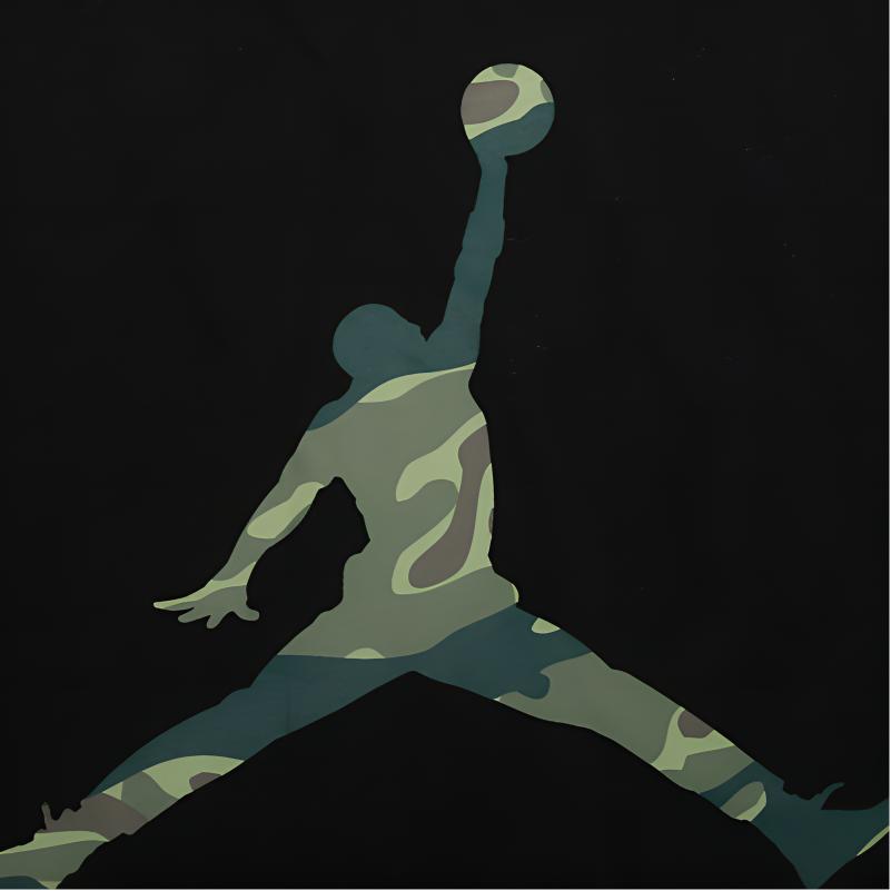 Air Jordan Basketball Sports Short Sleeve T-Shirt With Jumpman Logo Men Tops Black AT9181-010